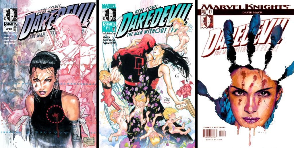 echo covers daredevil 1990s