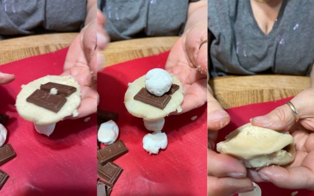 S'more cookie bomb recipe