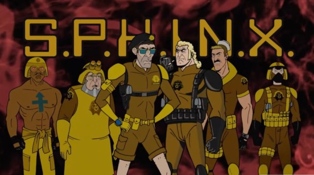 venture-bros-SPHINX-brock-samson-shoreleave-hunter-gathers