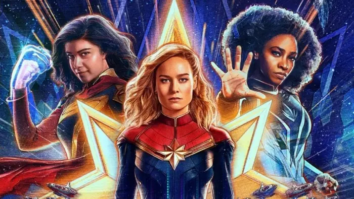 Captain-Marvel-Ms-Marvel-Monica-Rambeau-The-Marvels-poster