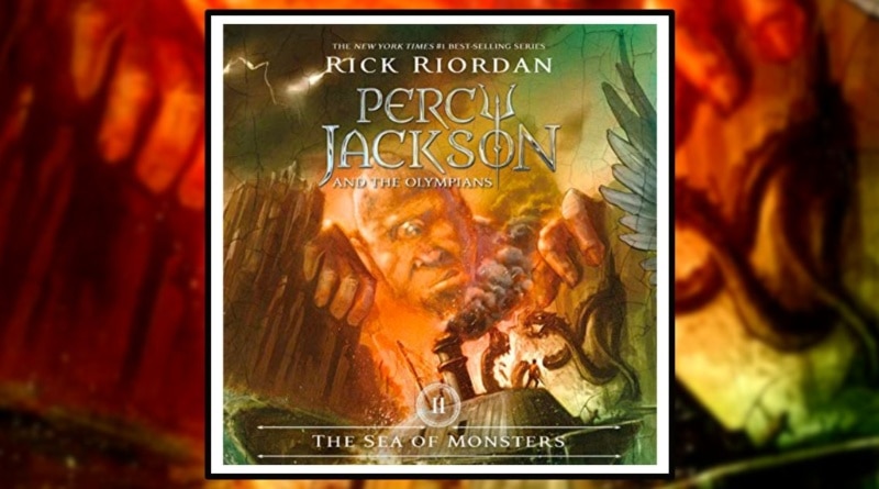 Percy Jackson: Sea of Monsters by Rick Riordan Disney books banner