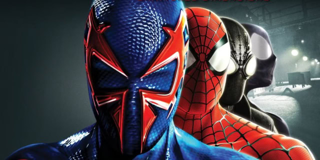 Spider-Man Shattered Dimensions game promo graphic