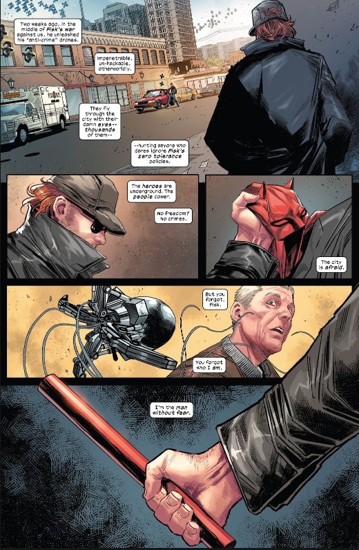 Matt Murdock's inner struggle moment in 'Devil's Reign'