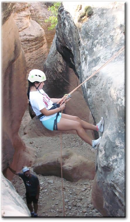 Gorge canyoneering