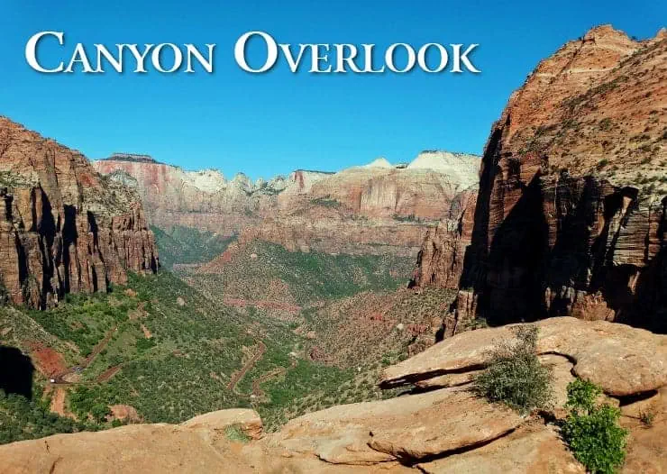 Canyon Overlook in Zion National Park