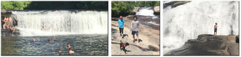 waterfall chasing dupont state forest