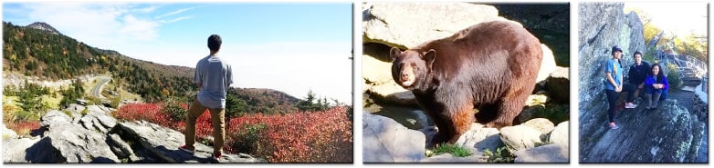 Grandfather Mountain + Blowing Rock in North Carolina