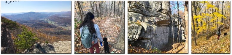 Tinker Cliffs Trail in Virginia, USA