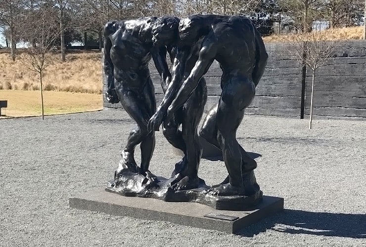 NCMA_Rodin Garden - The Three Shades
