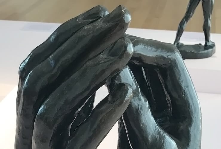 NCMA_Rodin Exhibit - Cathedral