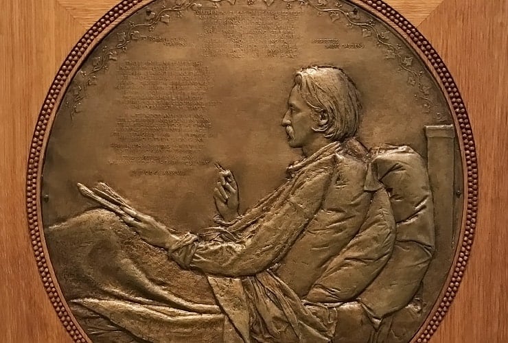 NCMA_American Gallery - Robert Louis Stevenson Relief