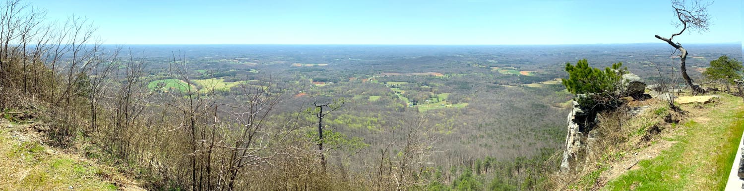 Yadking Valley Overview Panarama