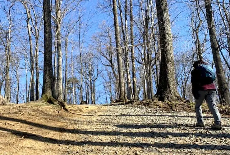 Hanging Rock State Park Trail Steep Incline