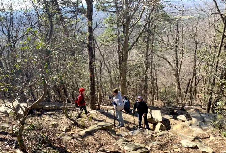 Hanging Rock State Park Hikers