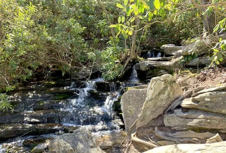 Indian Creek Feeding Hidden Falls