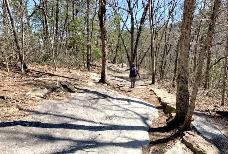 Hanging Rock State Park Flat Rock Path