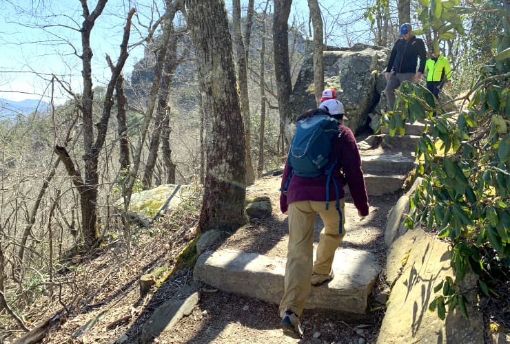 Jomeokee Trail Stairs