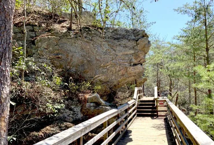 Hanging Rock State Park Overhanging Rock