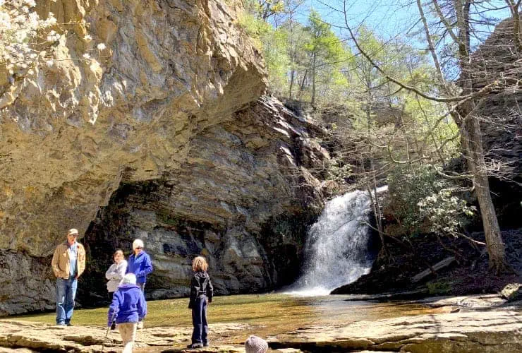 Lower Cascades Falls Upper Section