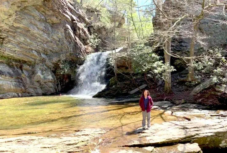 Hanging Rock State Park Lower Cascades Falls Picture Spot