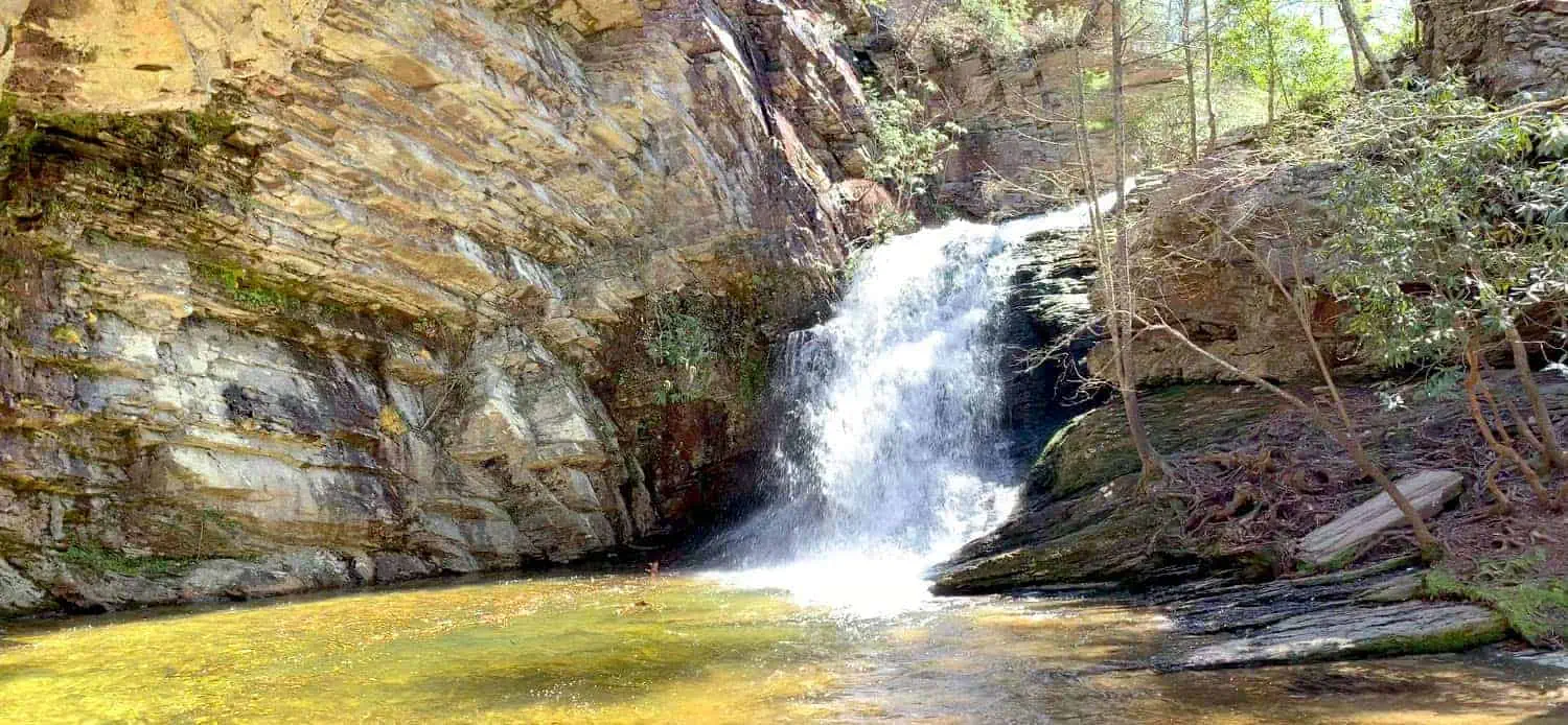 Hanging Rock State Park Lower Cascades Falls