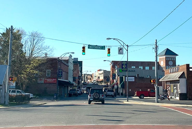 North End of Downtown Mount Airy