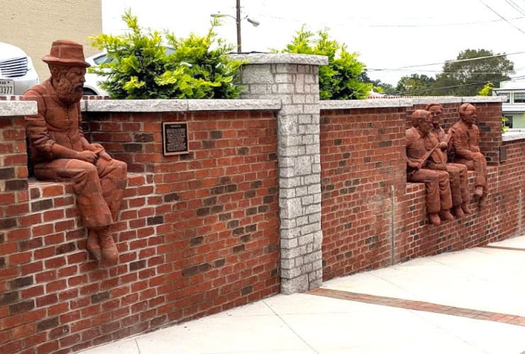Mount Airy Whittling Wall