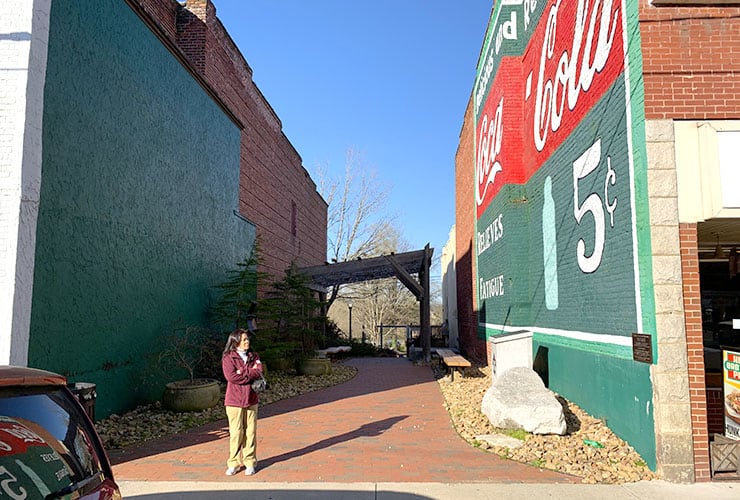 Coca-Cola Alley Mt. Airy North Carolina