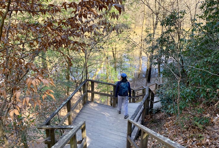 135 Steps Down to Raven Rock