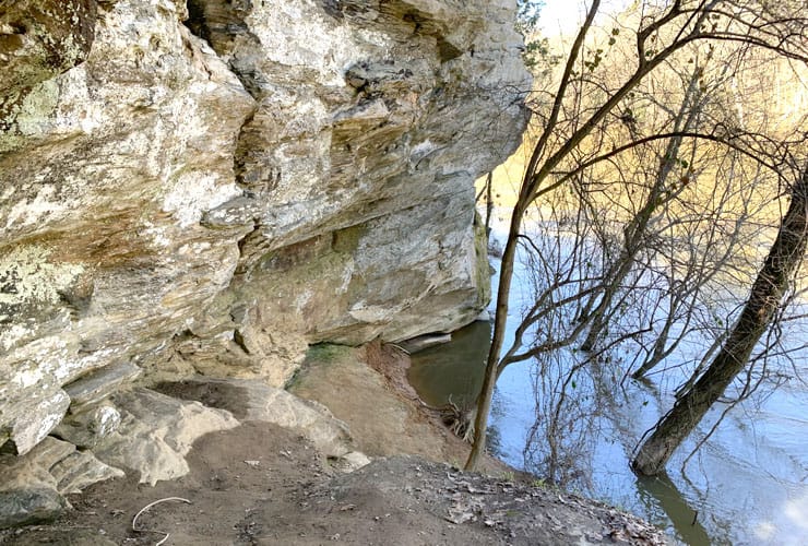 End of Path Around Raven Rock