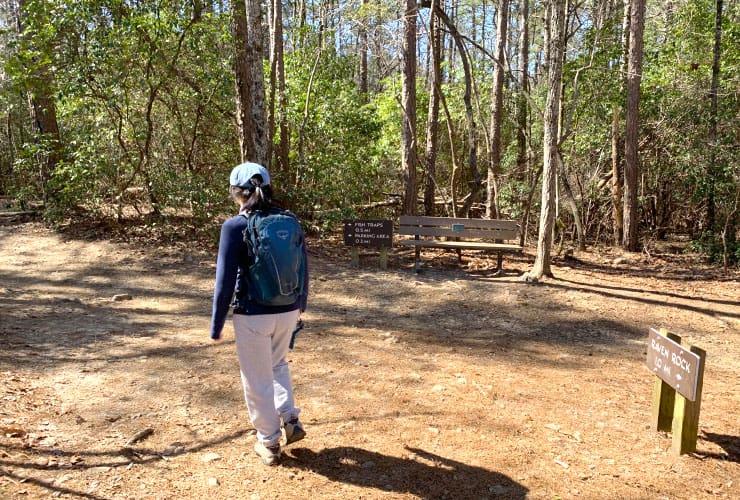 Signs on the Loop Trail