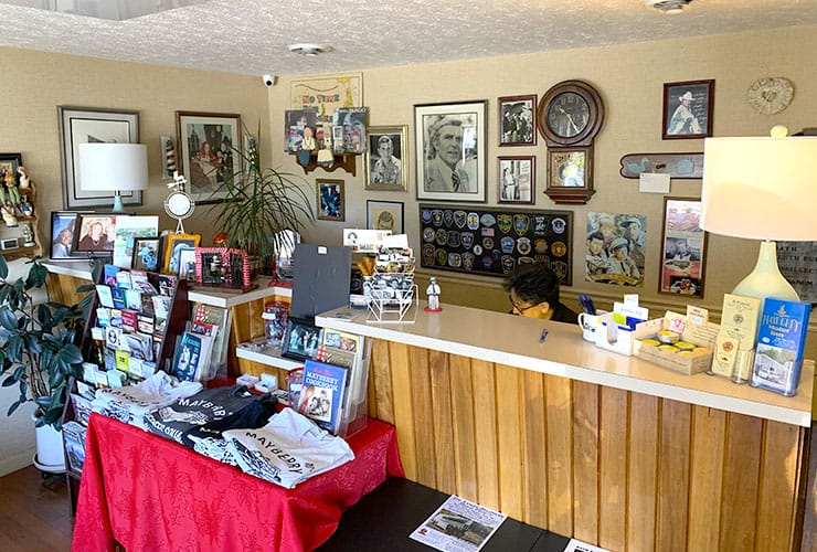 Mayberry Motor Inn Front Desk