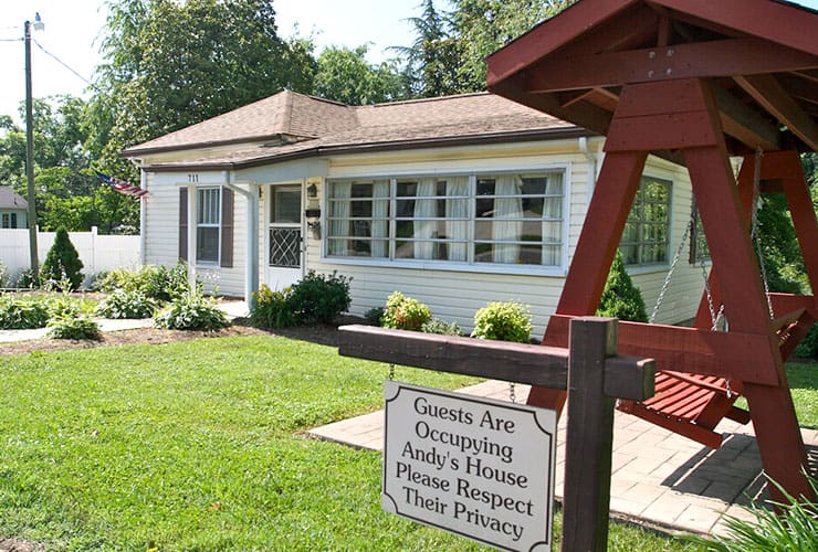 Mt Airy Childhood Home of Andy Griffith