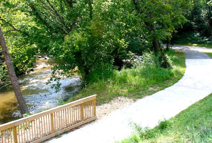 Riverside Park in Mt. Airy, NC