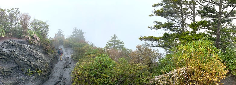 Alum Cave Bluffs Trail Inspiration Point Panorama