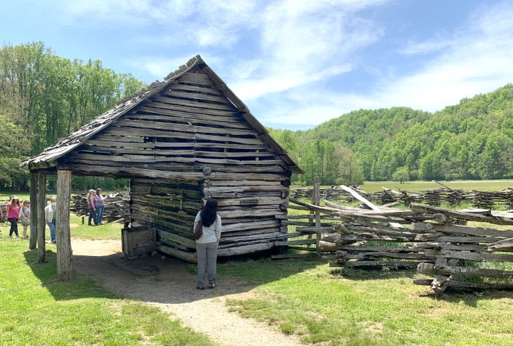 Mountain Farm Museum Corn Crib