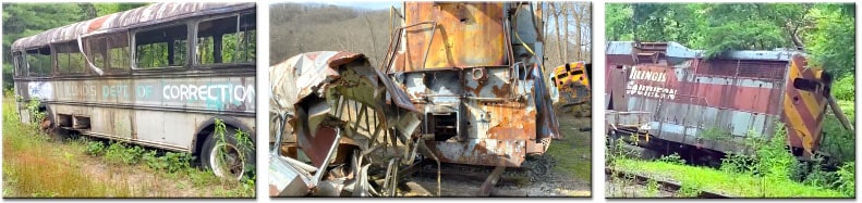 The Fugitive Train Wreck