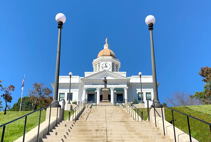 Courthouse Steps