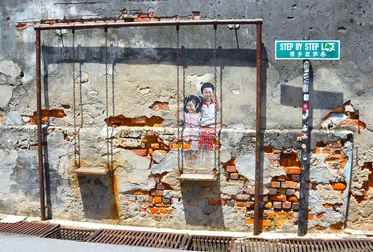 Penang Wall Mural Art