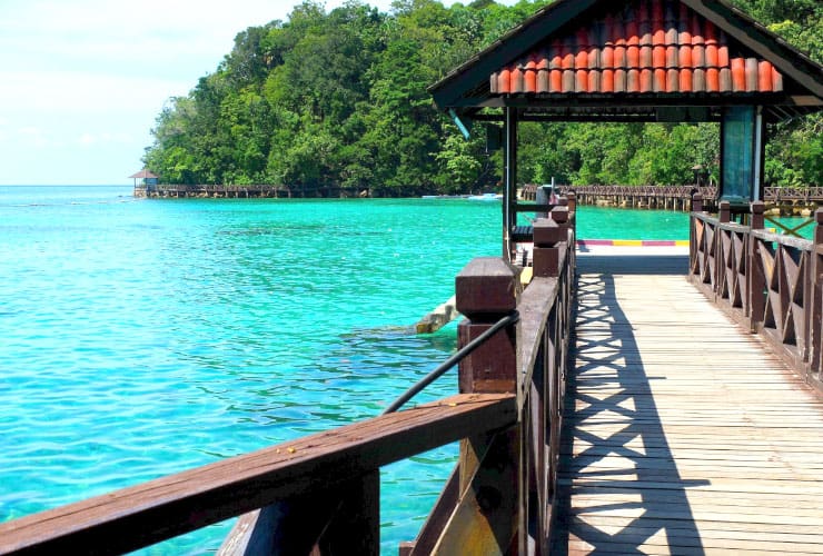 Blue Waters of Malaysian Beaches