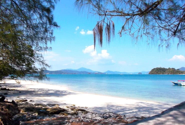 White Sands of Malaysian Beaches