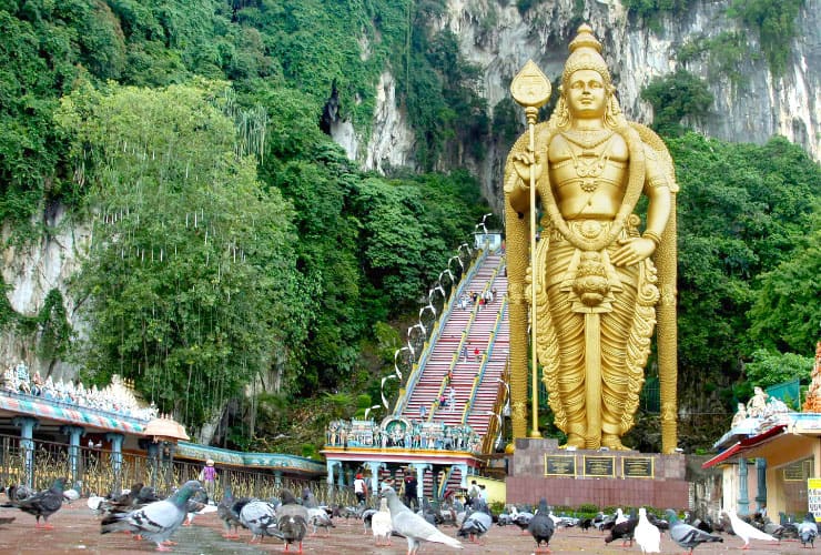 Batu Caves Murugan Statue Malaysia