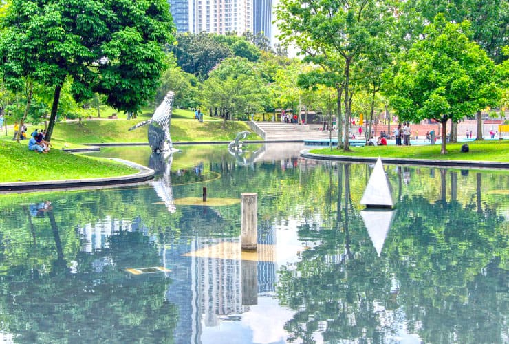 Lake Symphony KLCC Park