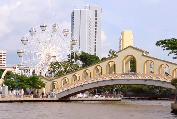 Malaysia Malacca River Ghost Bridge