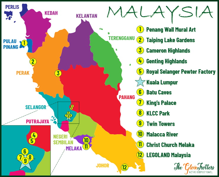 Malaysia Map