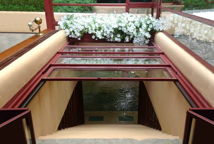 Stairs Down to Bear Run Creek