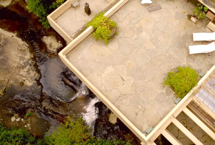 View of Bear Run from Above