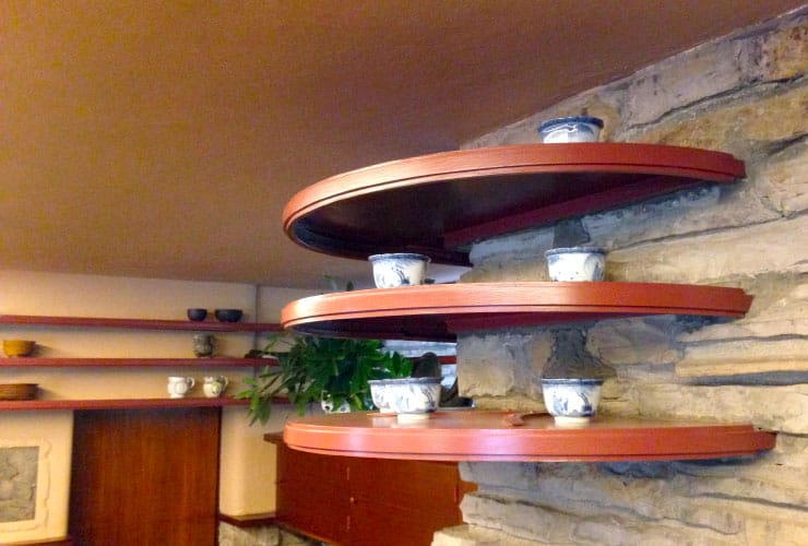 Frank Lloyd Wright Shelves