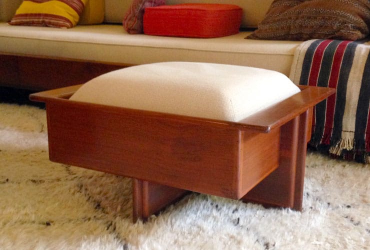 Frank Lloyd Wright Foot Stool