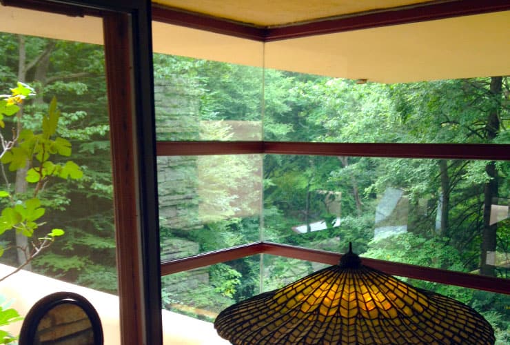 Fallingwater Window Glass